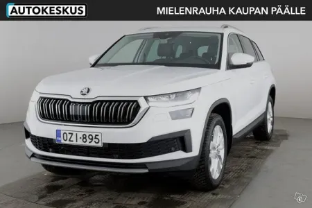 Skoda Kodiaq 1.5 TSI ACT Style DSG Autom. *7-paikkainen / Lisälämmitin / Vetokoukku / Navigointi / Sähköpenkit muistilla / Sähkötoiminen takaluukku* - Autohuumakorko 1,99%+kulut -